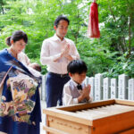 生田神社でお宮参り